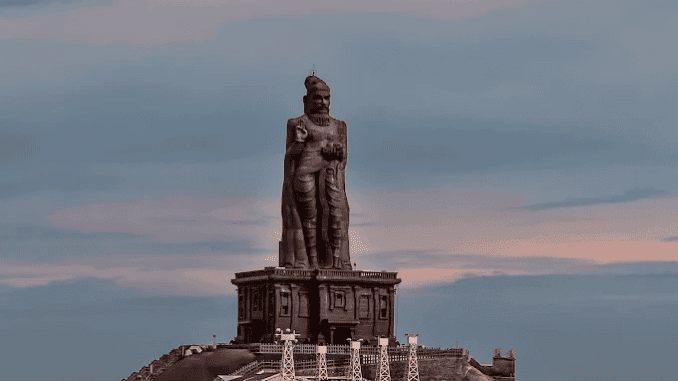 Thiruvalluvar Statue in Hindi