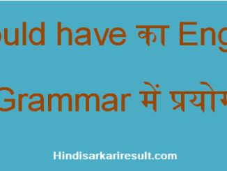 http://www.hindisarkariresult.com/use-of-should-have/
