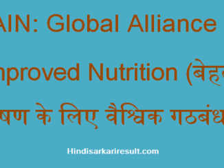 https://www.hindisarkariresult.com/gain-full-form/